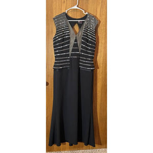 Bibhu Mohapatra black cutout beaded gown